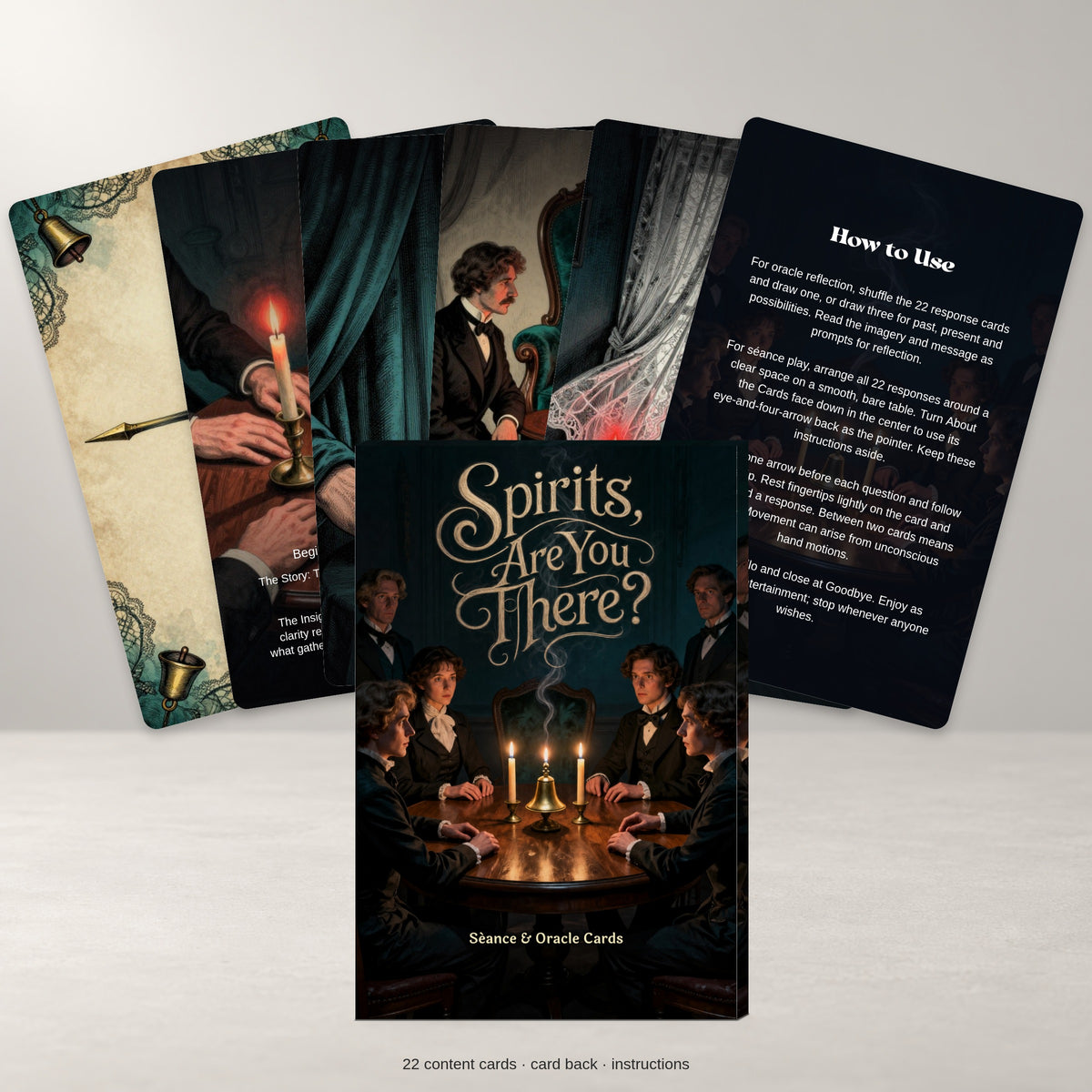 Spirits, Are You There? - 24 Séance & Oracle Cards — arrangement 4