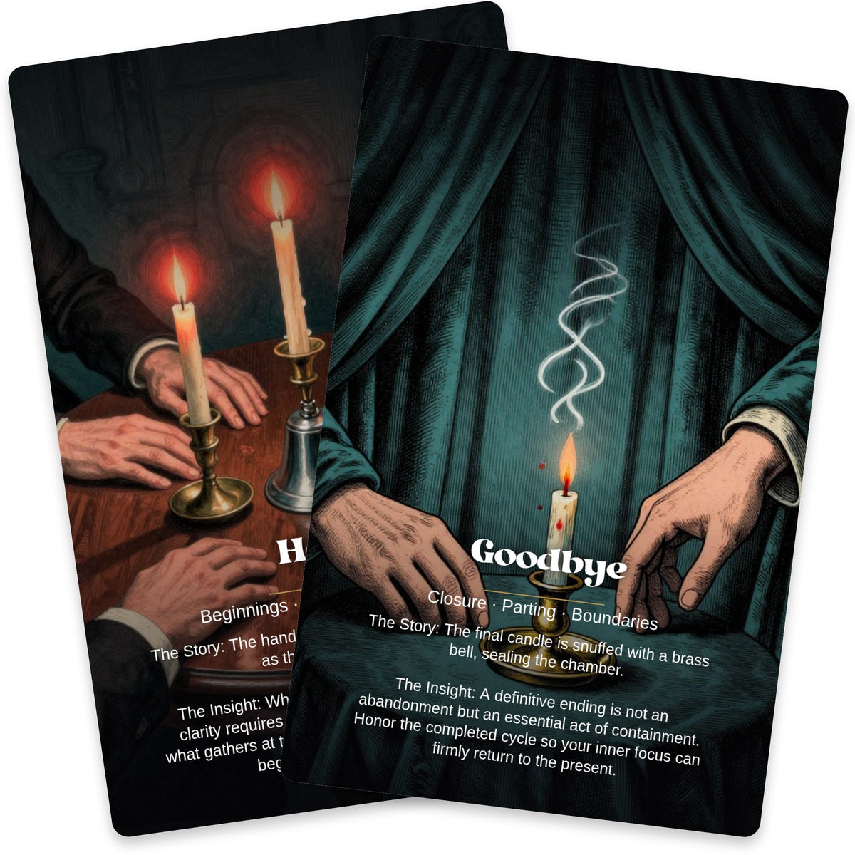 Spirits, Are You There? - 24 Séance & Oracle Cards — arrangement 6
