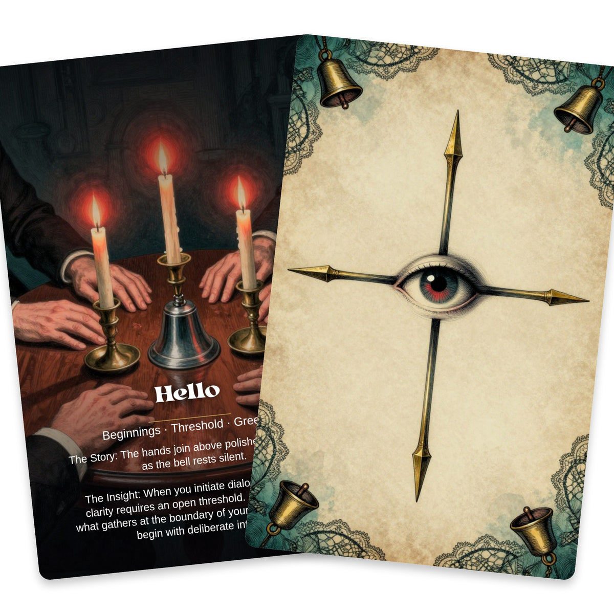 Spirits, Are You There? - 24 Séance & Oracle Cards — arrangement 7