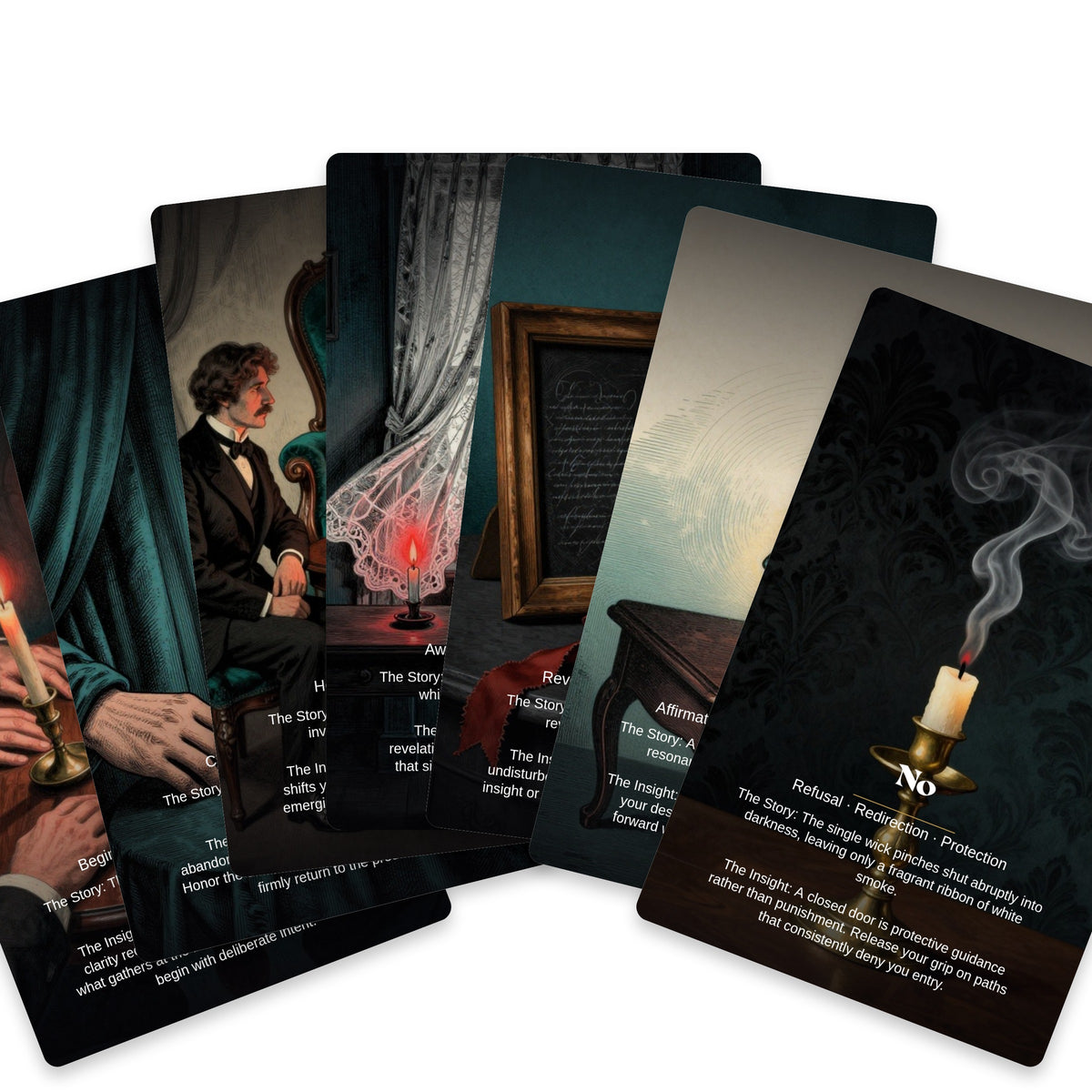 Spirits, Are You There? - 24 Séance & Oracle Cards — arrangement 9