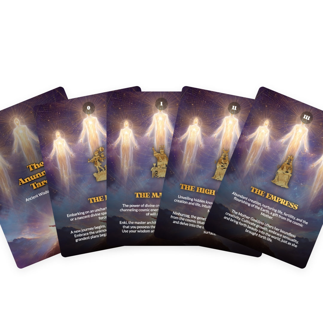 Anunnaki Tarot: Ancient Wisdom Revealed - 78 cards