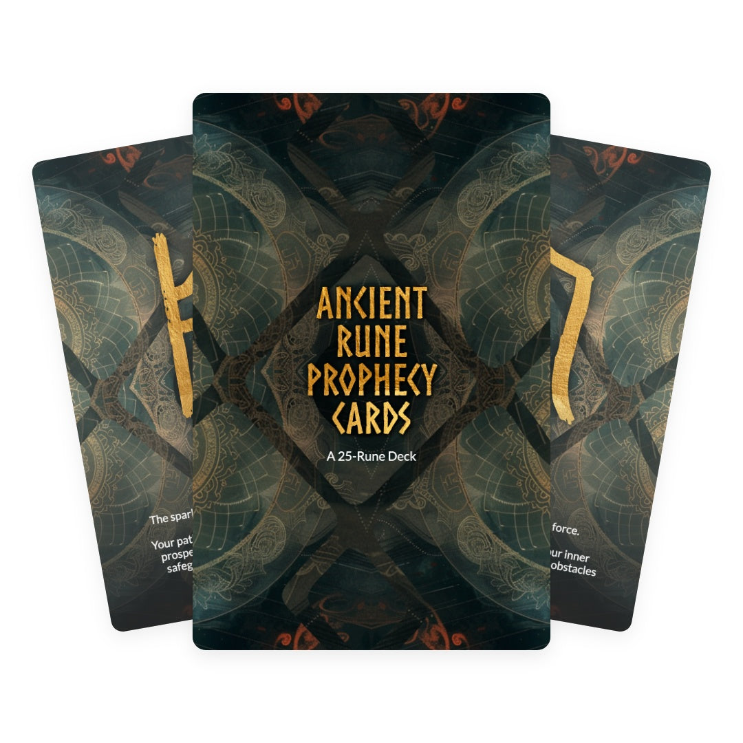 Ancient Rune Prophecy Cards