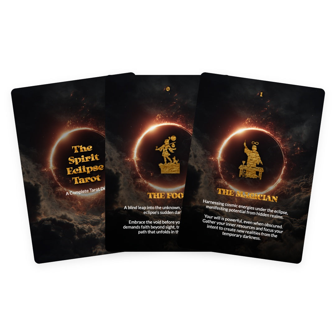 The Spirit Eclipse Tarot - 78 Cards