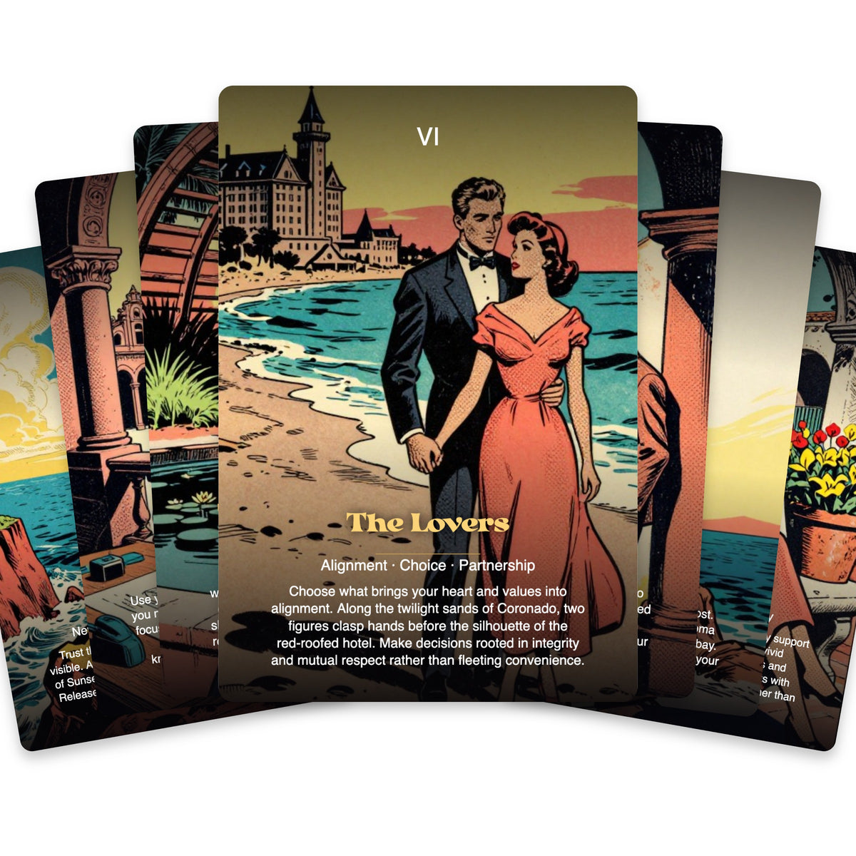The Tarot of San Diego — arrangement 3