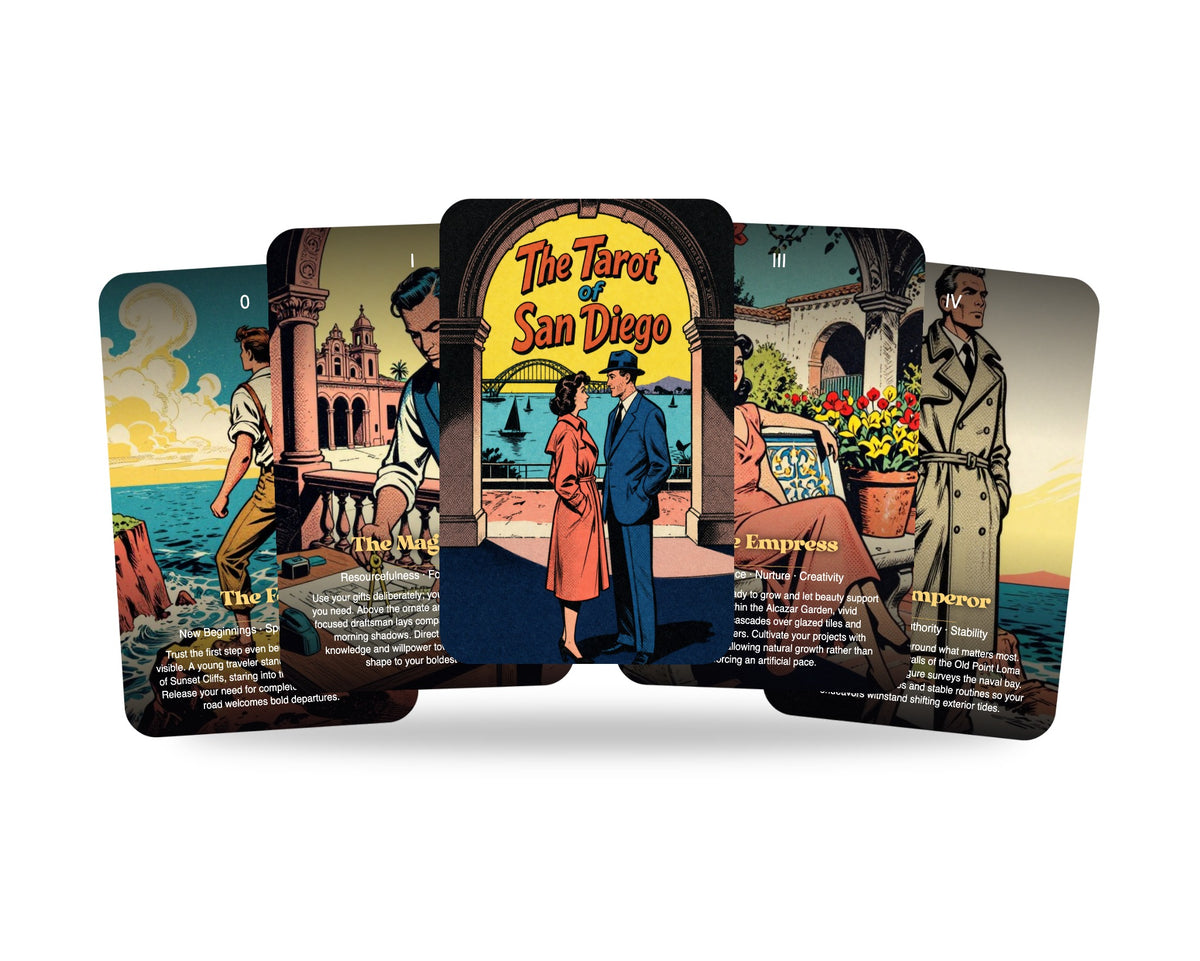 The Tarot of San Diego — arrangement 7