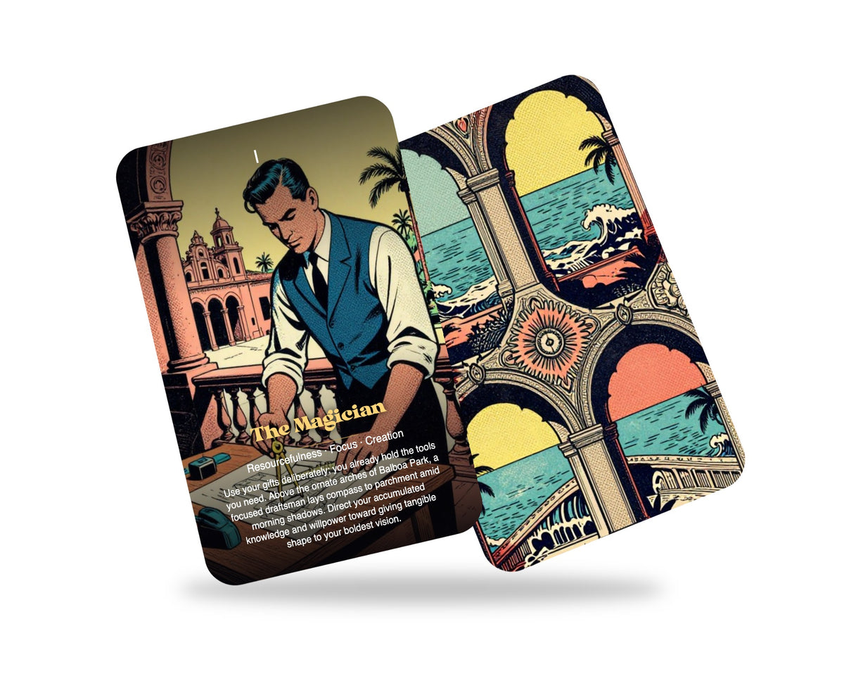 The Tarot of San Diego — arrangement 8