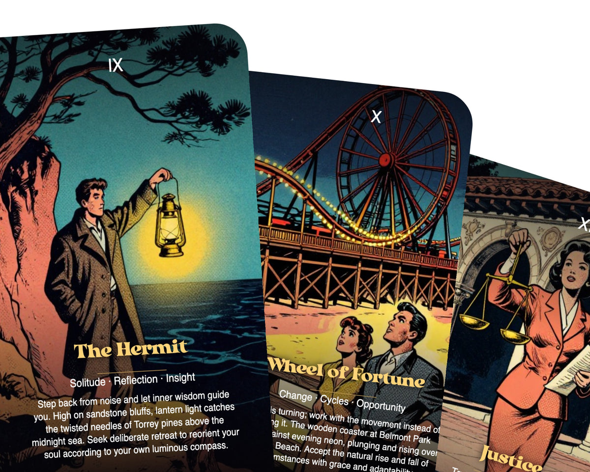 The Tarot of San Diego — arrangement 9