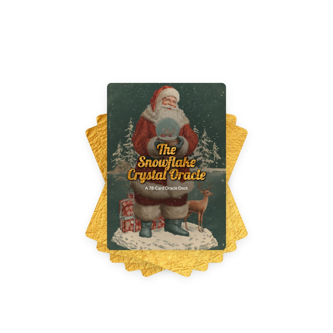 The Snowflake Crystal Oracle Deck - 78 Cards
