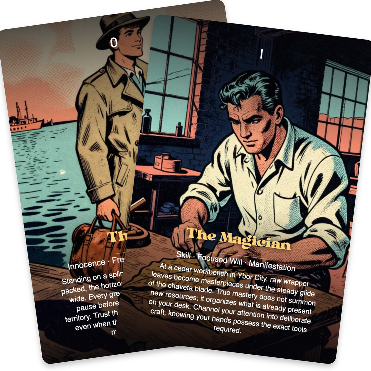 The Tarot of Tampa — arrangement 5