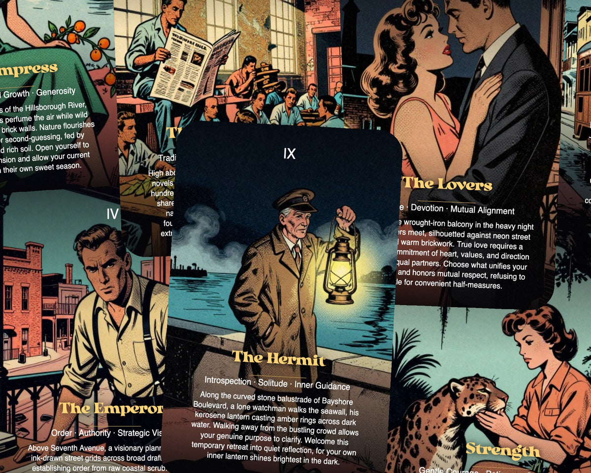 The Tarot of Tampa — arrangement 6