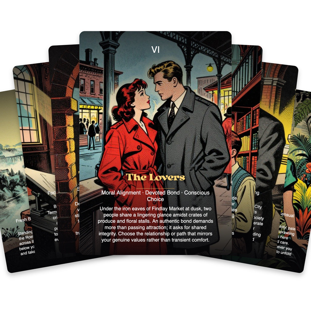 The Tarot of Cincinnati — arrangement 3