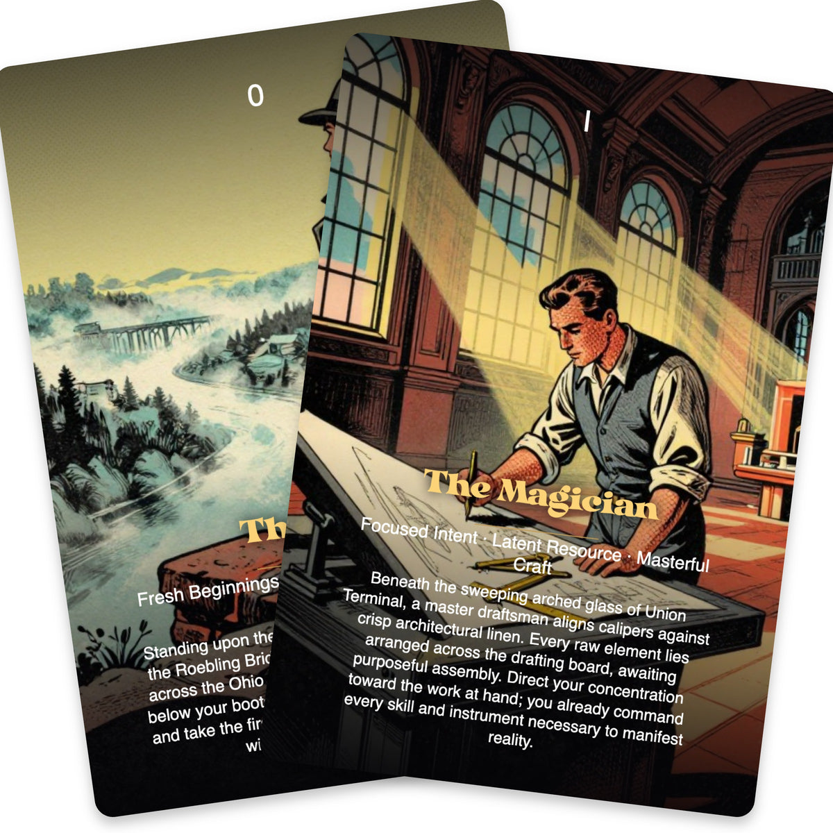 The Tarot of Cincinnati — arrangement 5