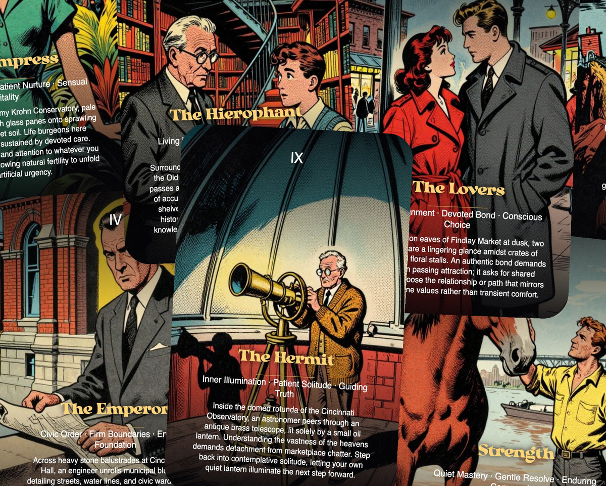 The Tarot of Cincinnati — arrangement 6