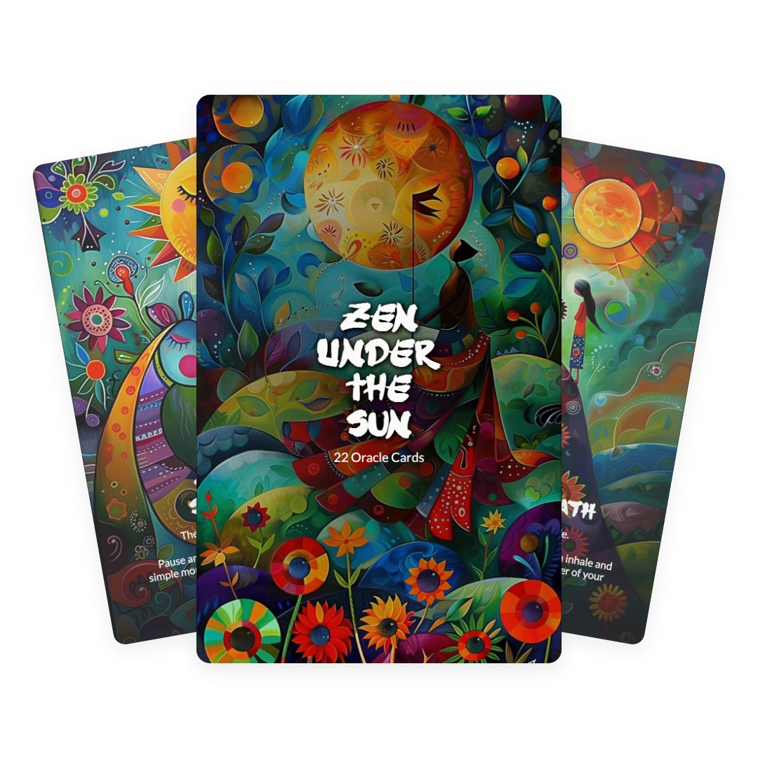 Zen Under the Sun - 22 Oracle Cards