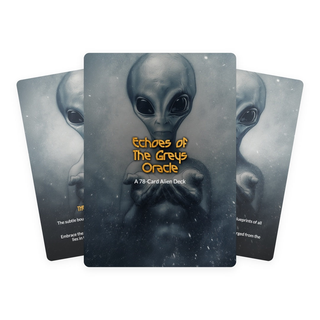 Echoes of The Greys - Oracle Cards - 78 Cards