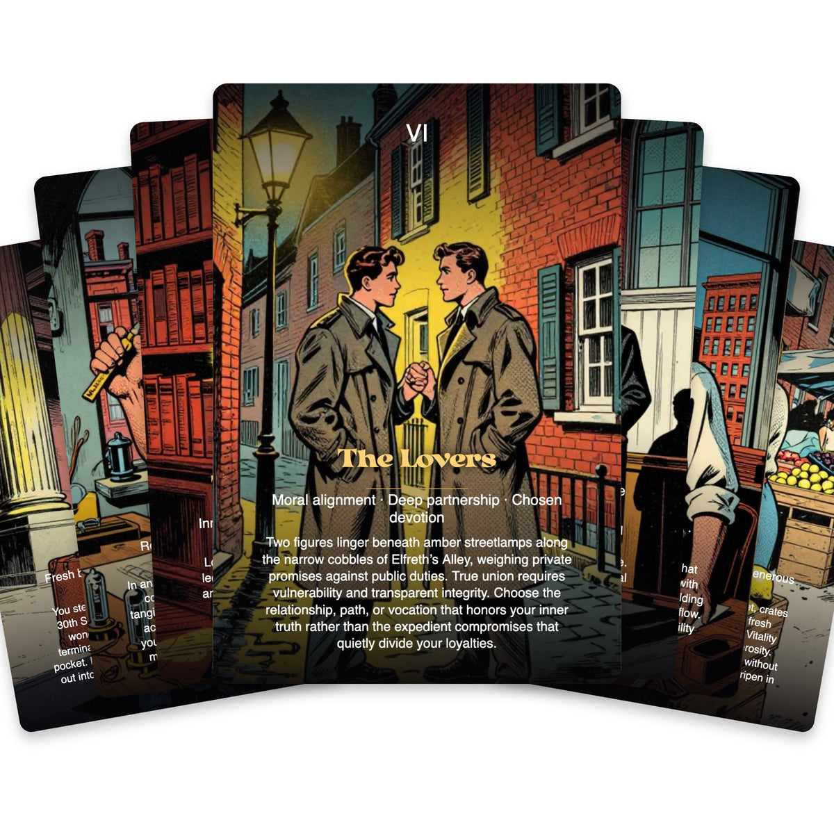 The Tarot of Philadelphia — arrangement 3