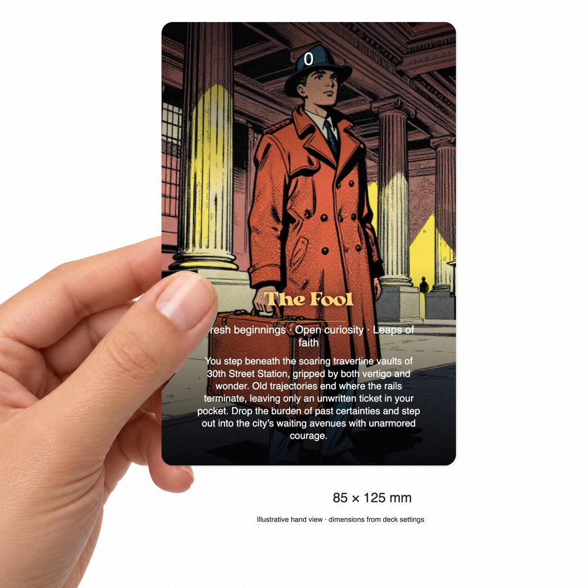 The Tarot of Philadelphia — arrangement 4
