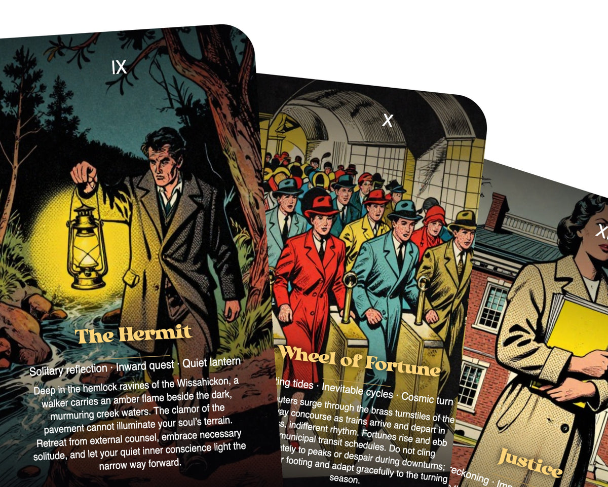 The Tarot of Philadelphia — arrangement 9