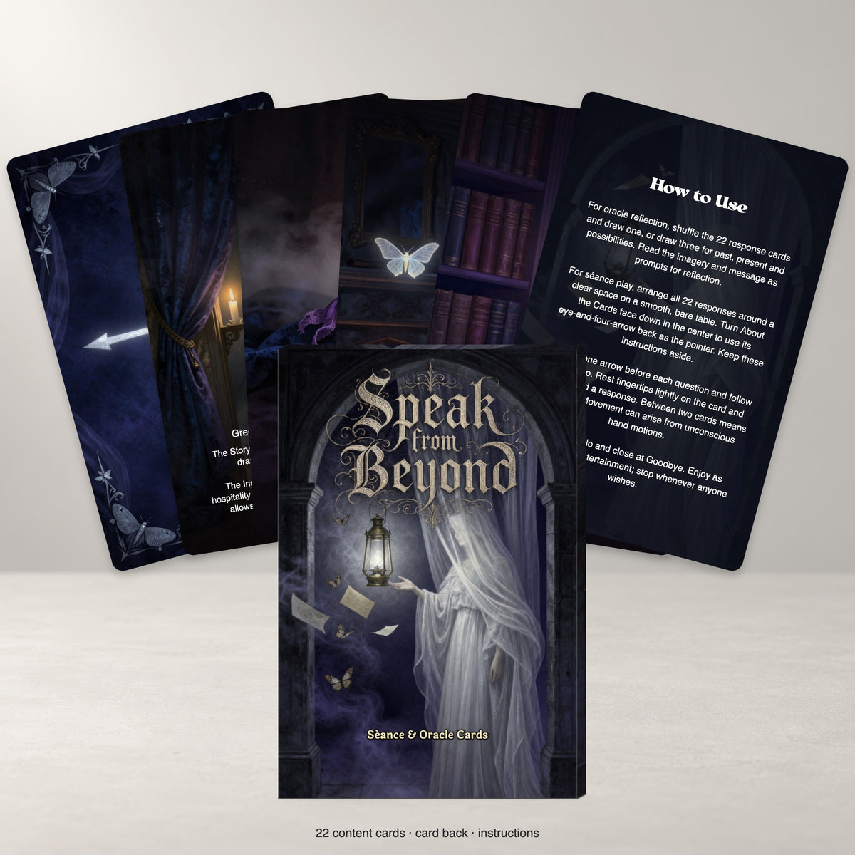 Speak from Beyond - 24 Séance & Oracle Cards — arrangement 4