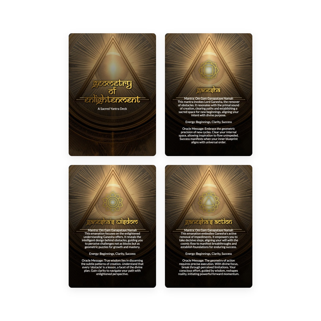 Geometry of Enlightenment - 78 Cards