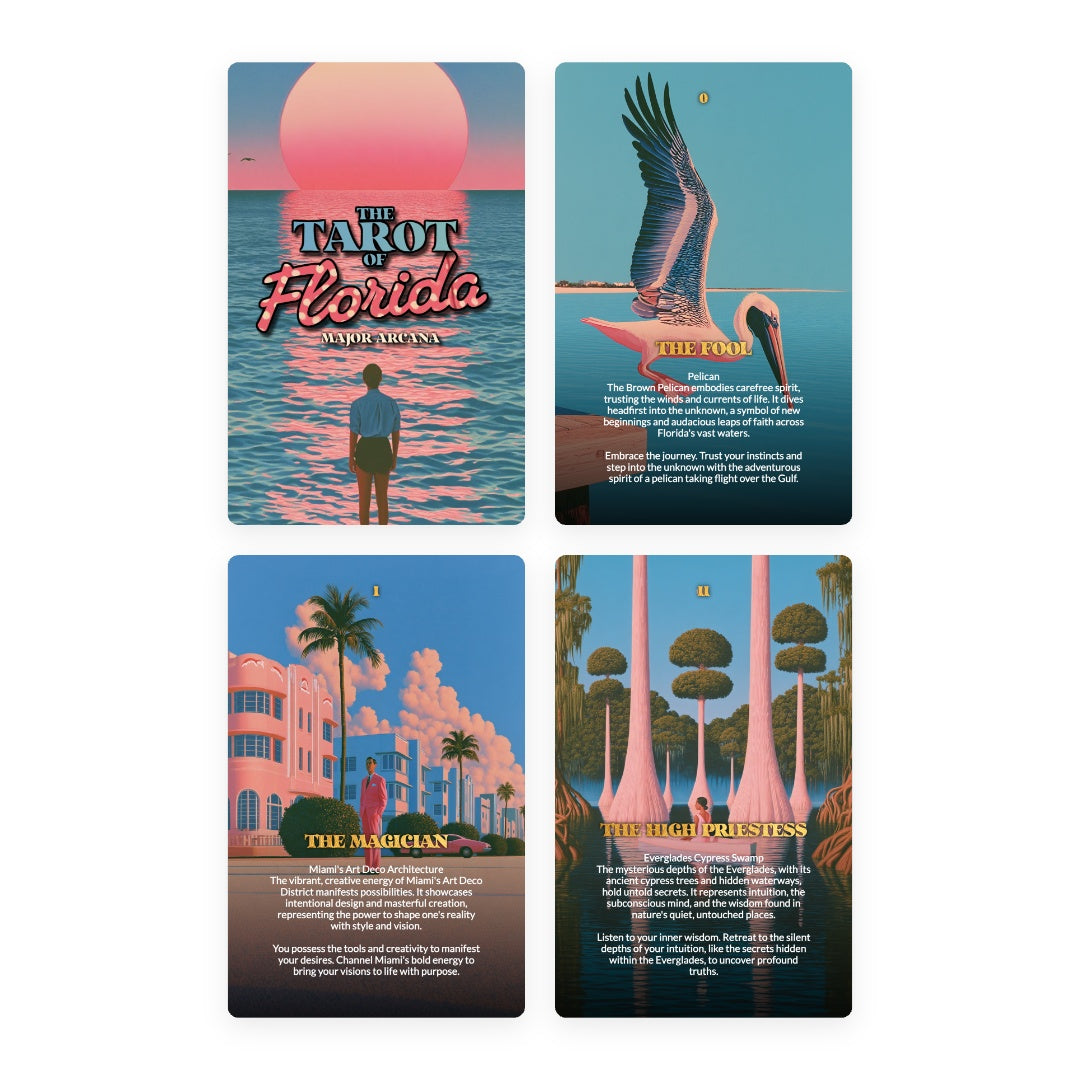 The Tarot of Florida - The 22 Major Arcana