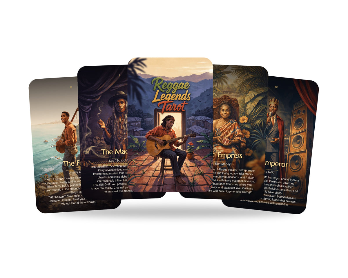 Reggae Legends Tarot — arrangement 1