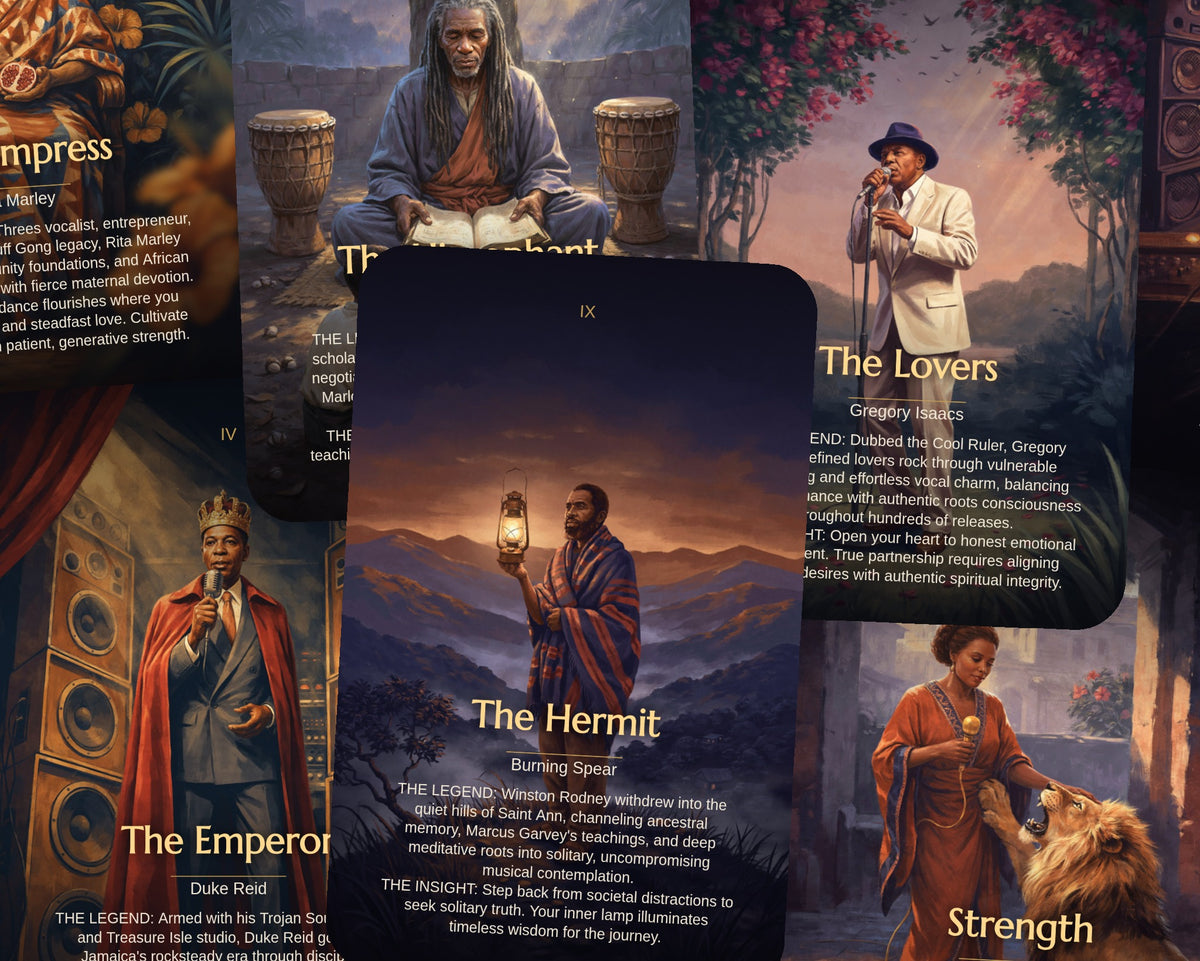 Reggae Legends Tarot — arrangement 2