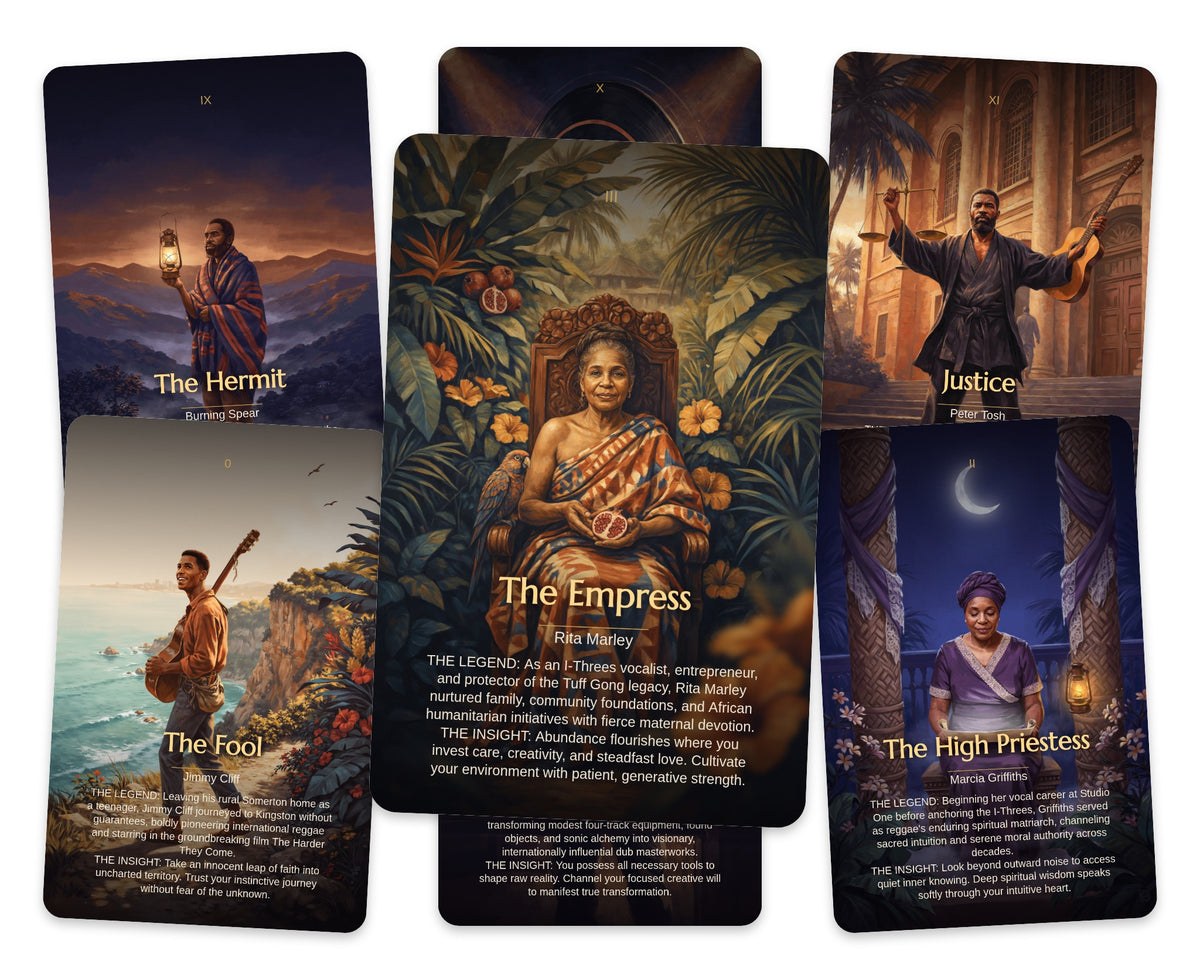 Reggae Legends Tarot — arrangement 4