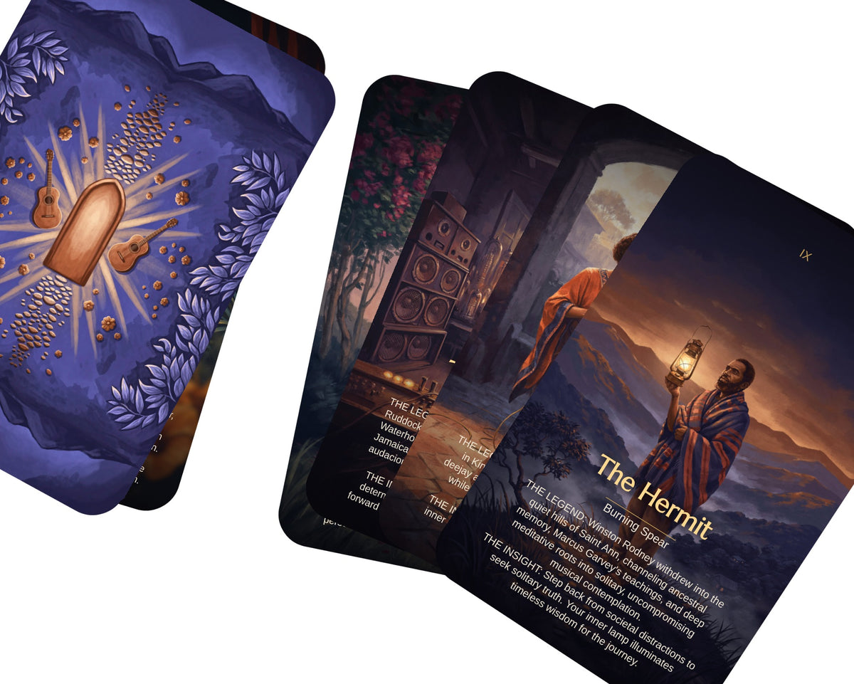 Reggae Legends Tarot — arrangement 6