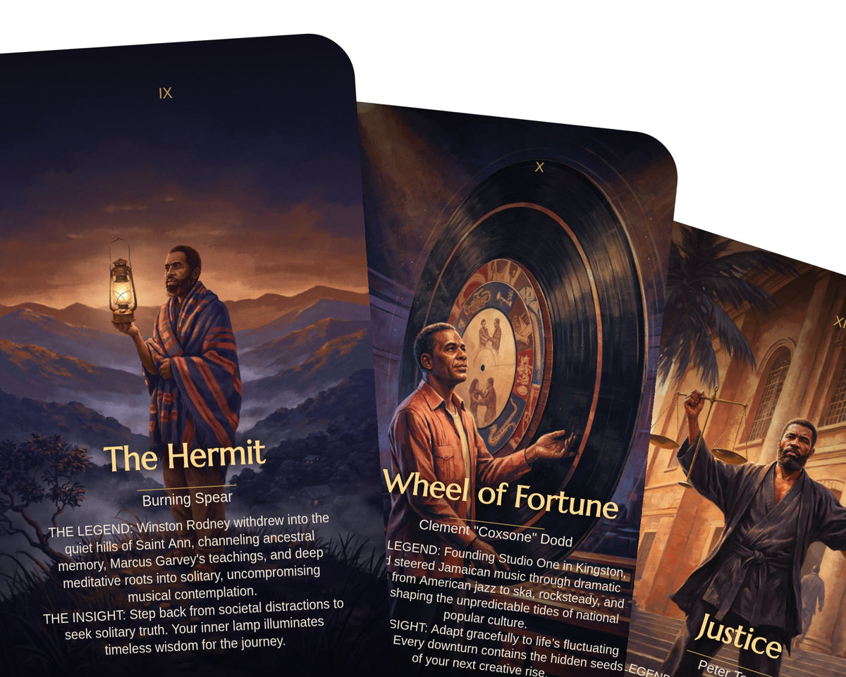 Reggae Legends Tarot — arrangement 8