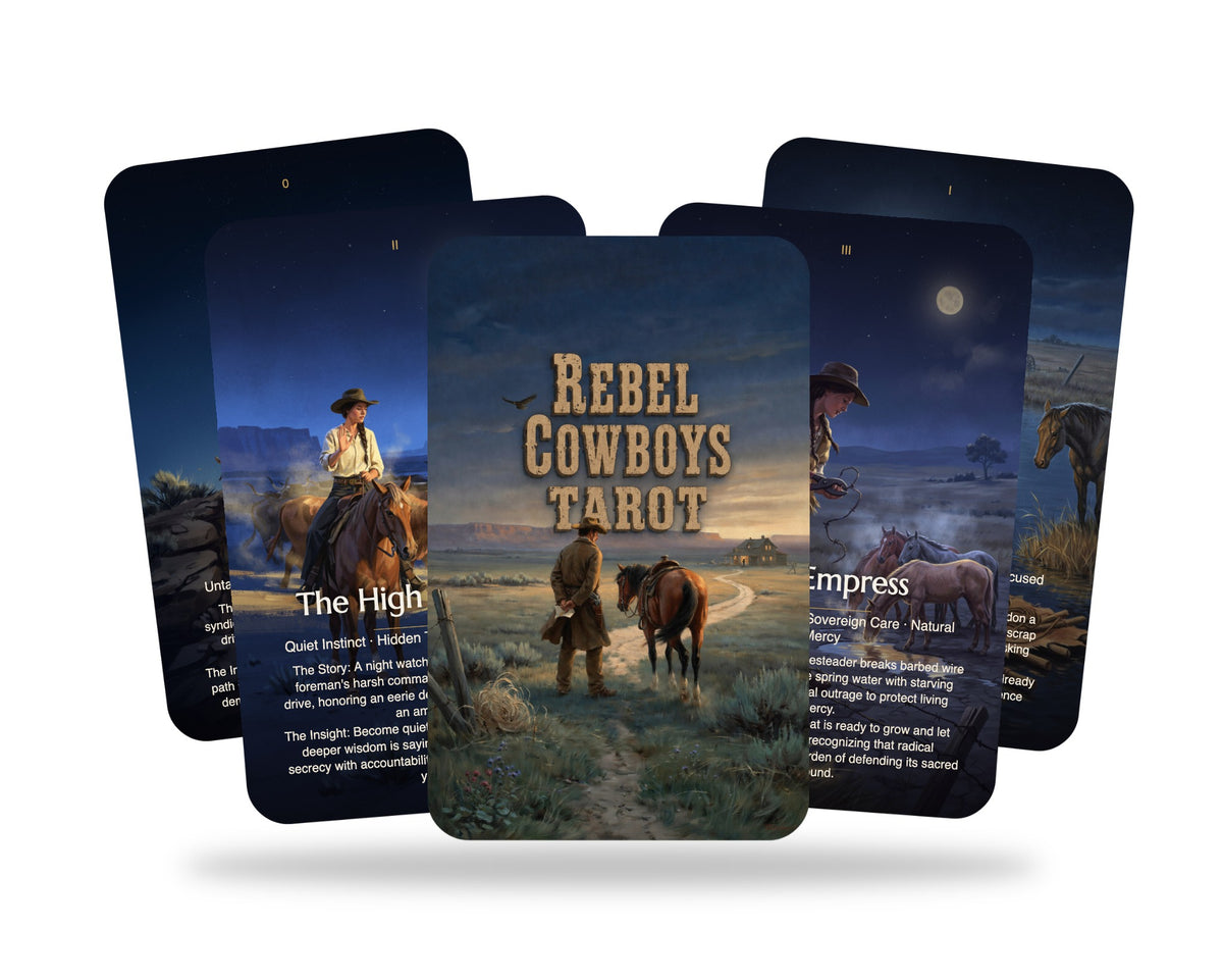 Rebel Cowboys Tarot — arrangement 5