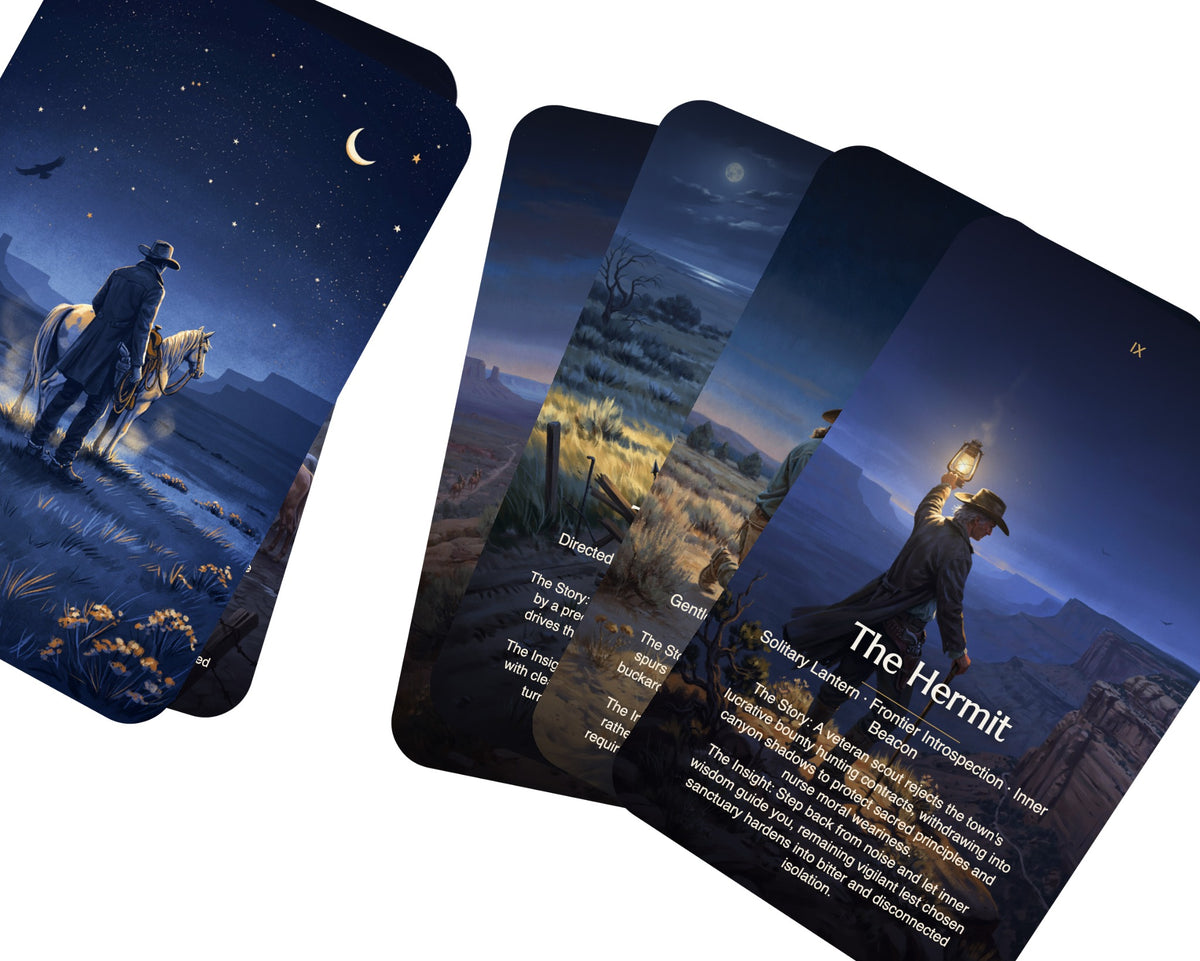 Rebel Cowboys Tarot — arrangement 6