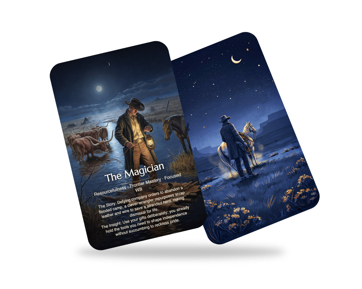 Rebel Cowboys Tarot — arrangement 9
