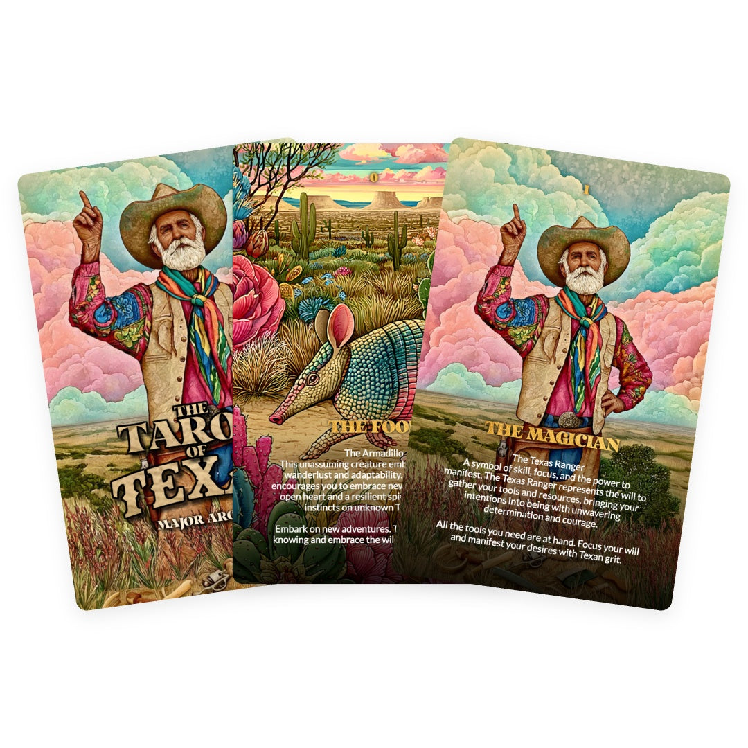 The Tarot of Texas - The 22 Major Arcana