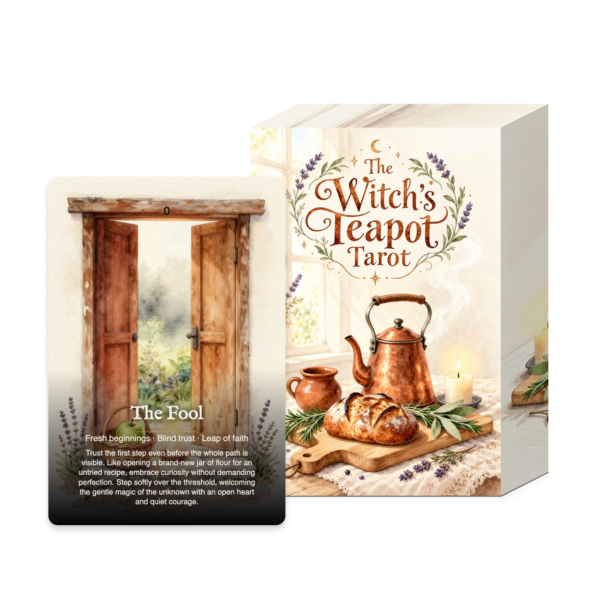 The Witch's Teapot Tarot — arrangement 1