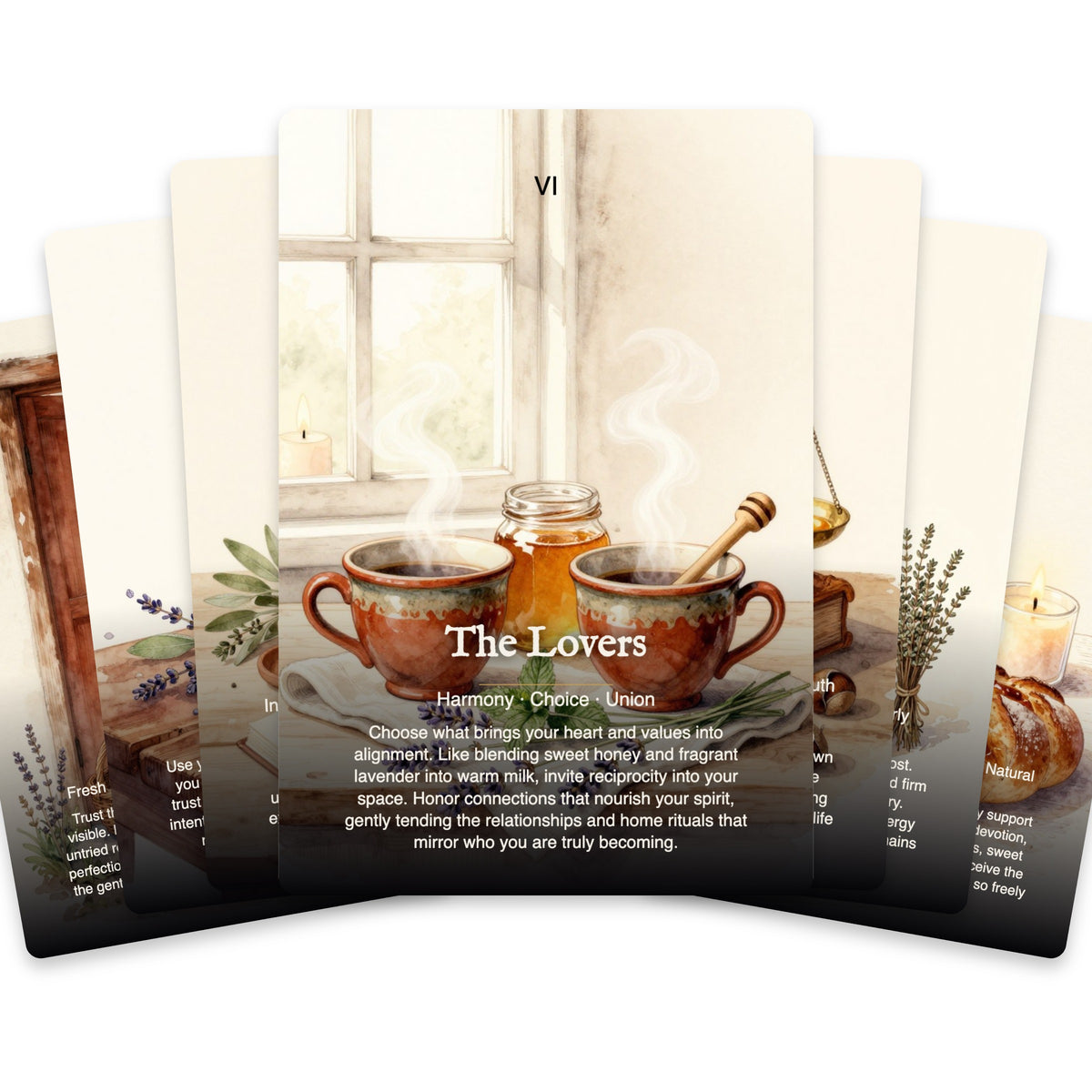 The Witch's Teapot Tarot — arrangement 3
