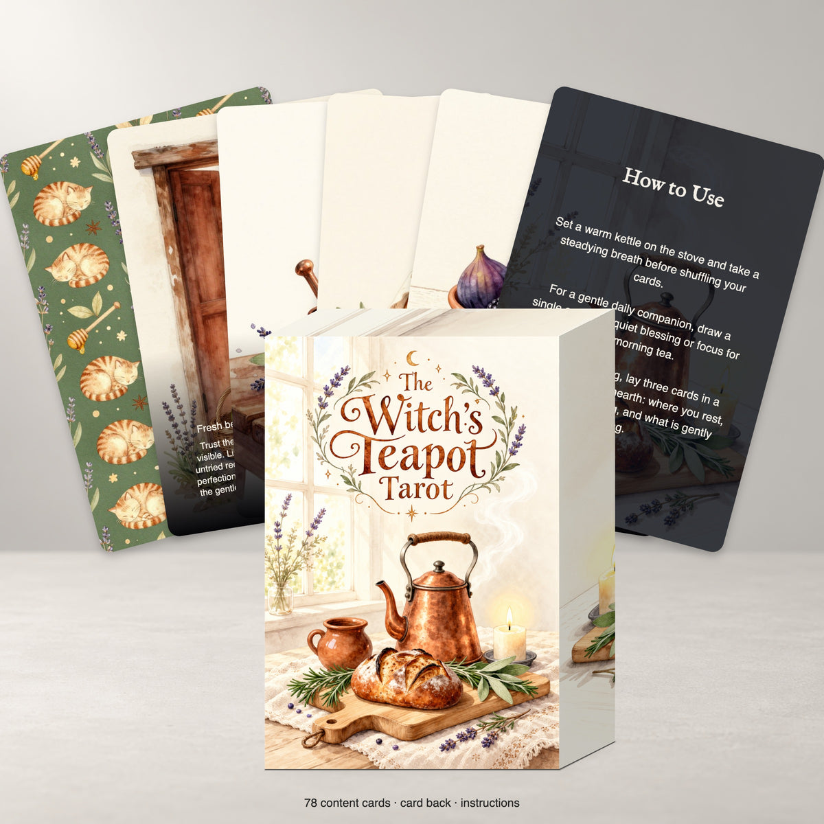 The Witch's Teapot Tarot — arrangement 4