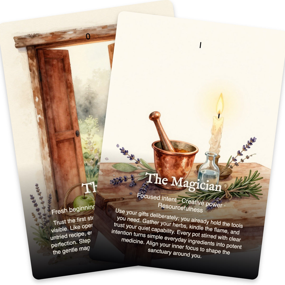The Witch's Teapot Tarot — arrangement 6