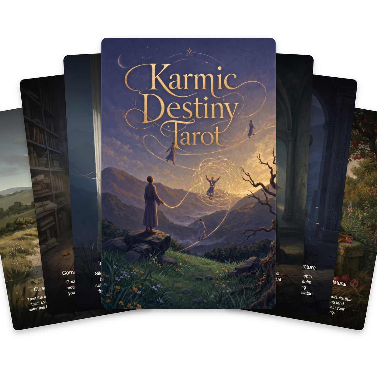 Karmic Destiny Tarot — arrangement 1