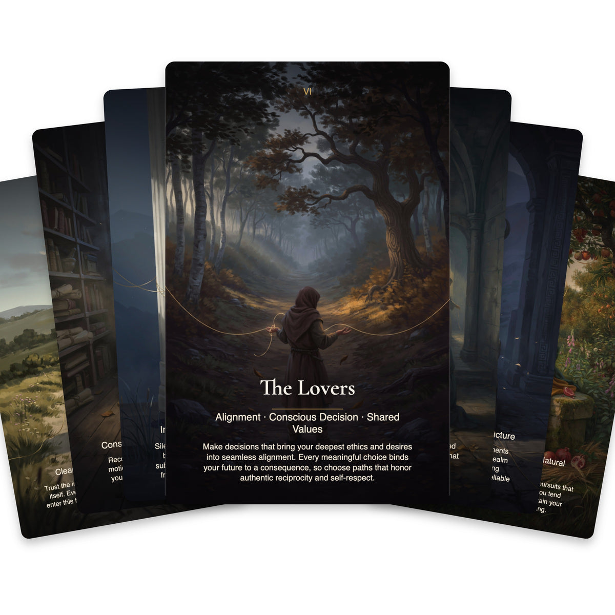 Karmic Destiny Tarot — arrangement 2
