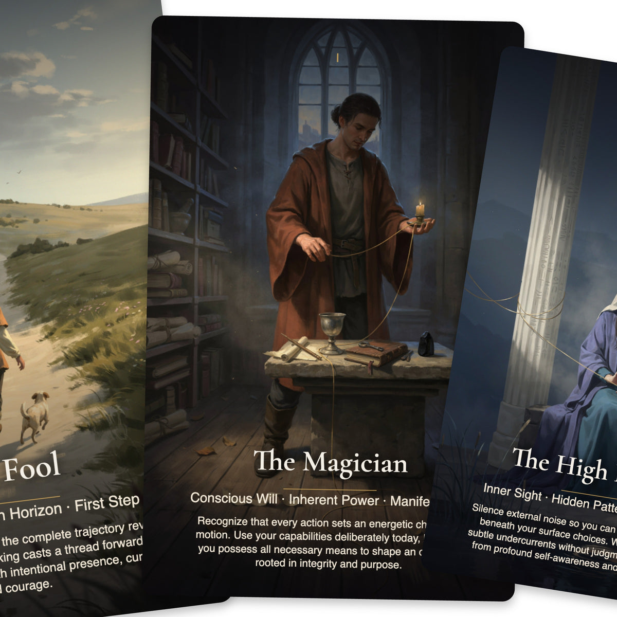 Karmic Destiny Tarot — arrangement 4