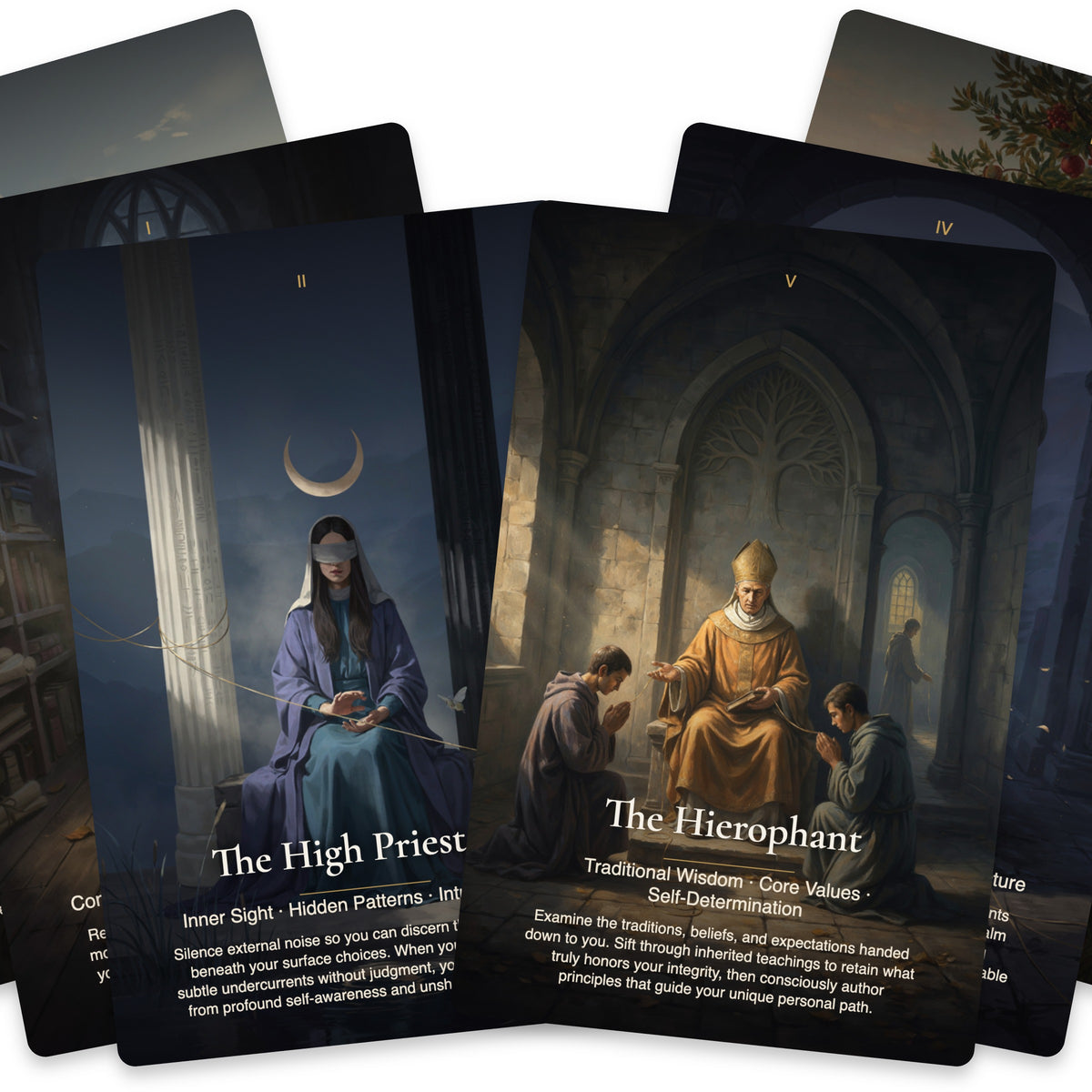 Karmic Destiny Tarot — arrangement 6