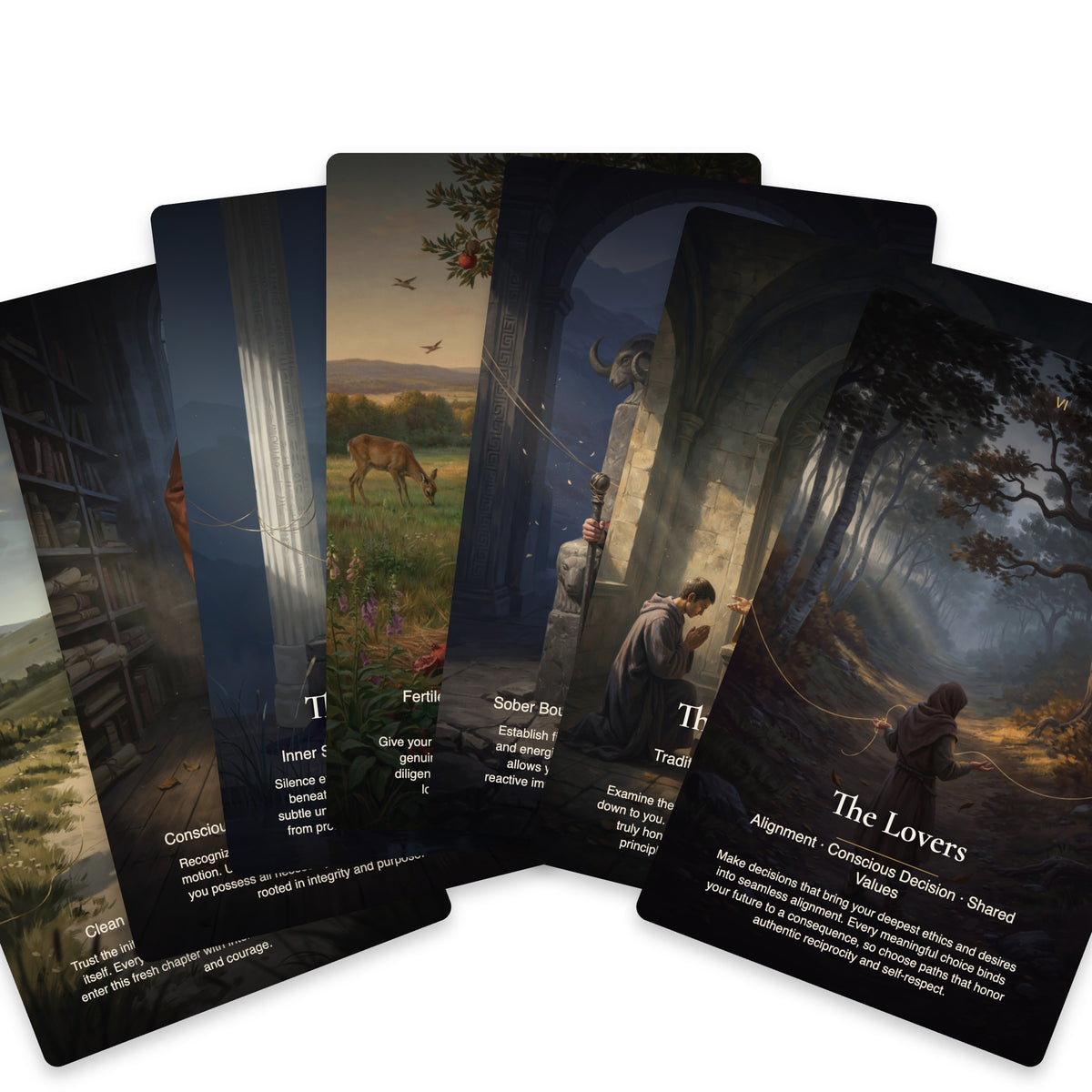 Karmic Destiny Tarot — arrangement 9