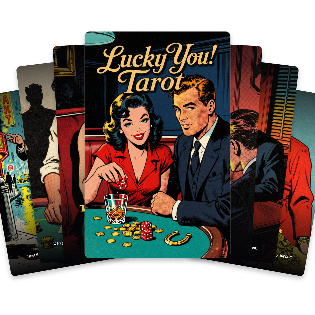 Lucky You! Tarot — arrangement 1