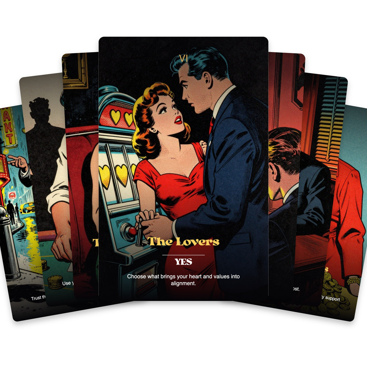 Lucky You! Tarot — arrangement 2