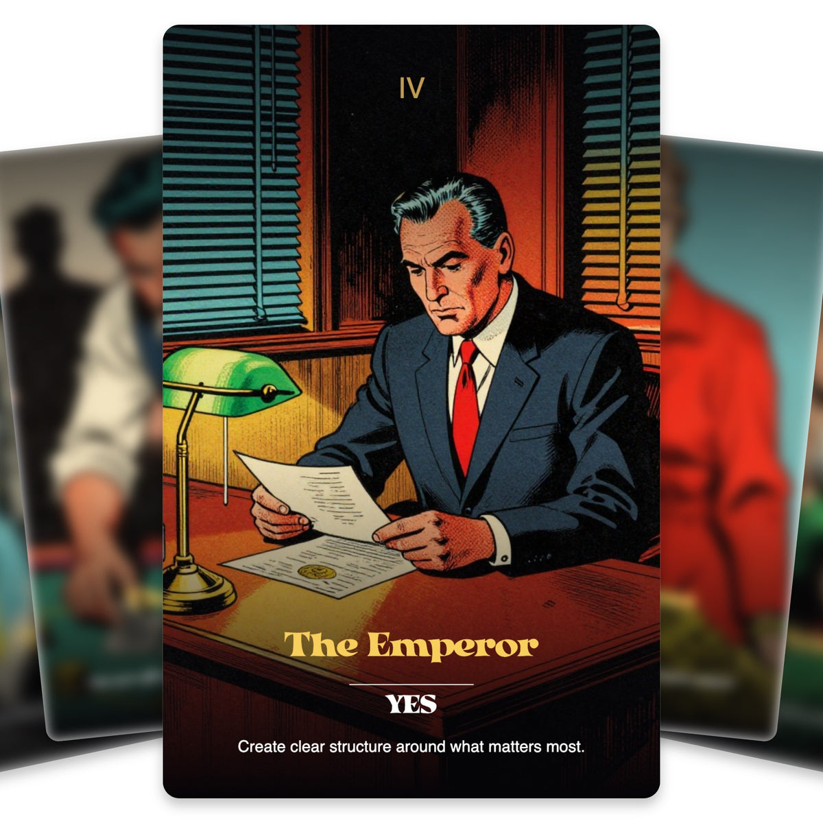 Lucky You! Tarot — arrangement 3