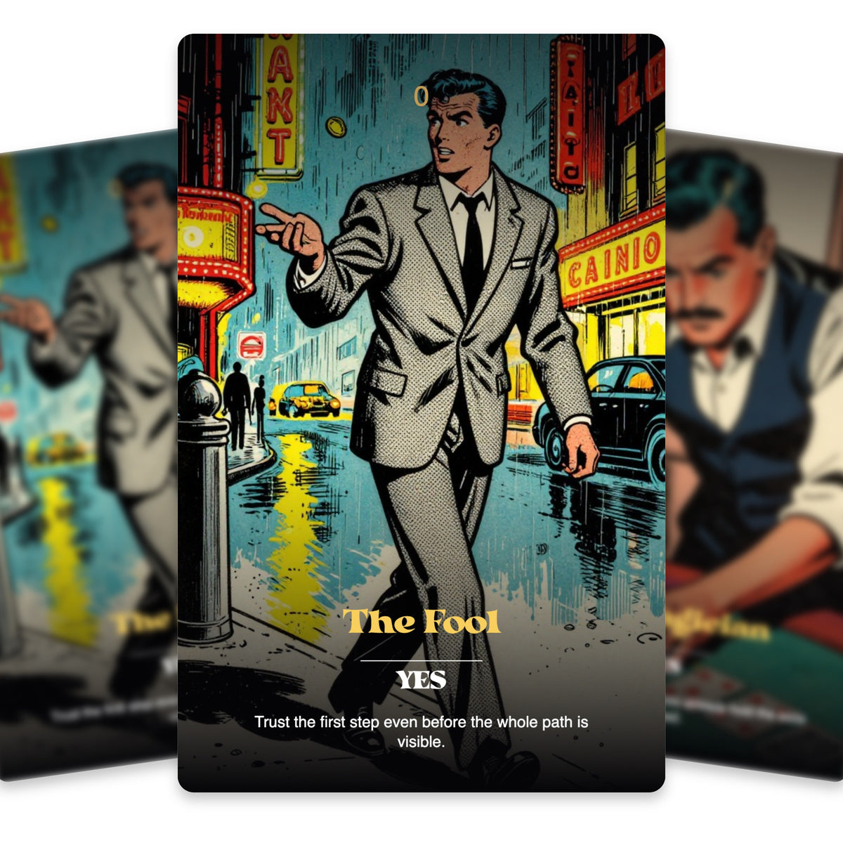 Lucky You! Tarot — arrangement 5