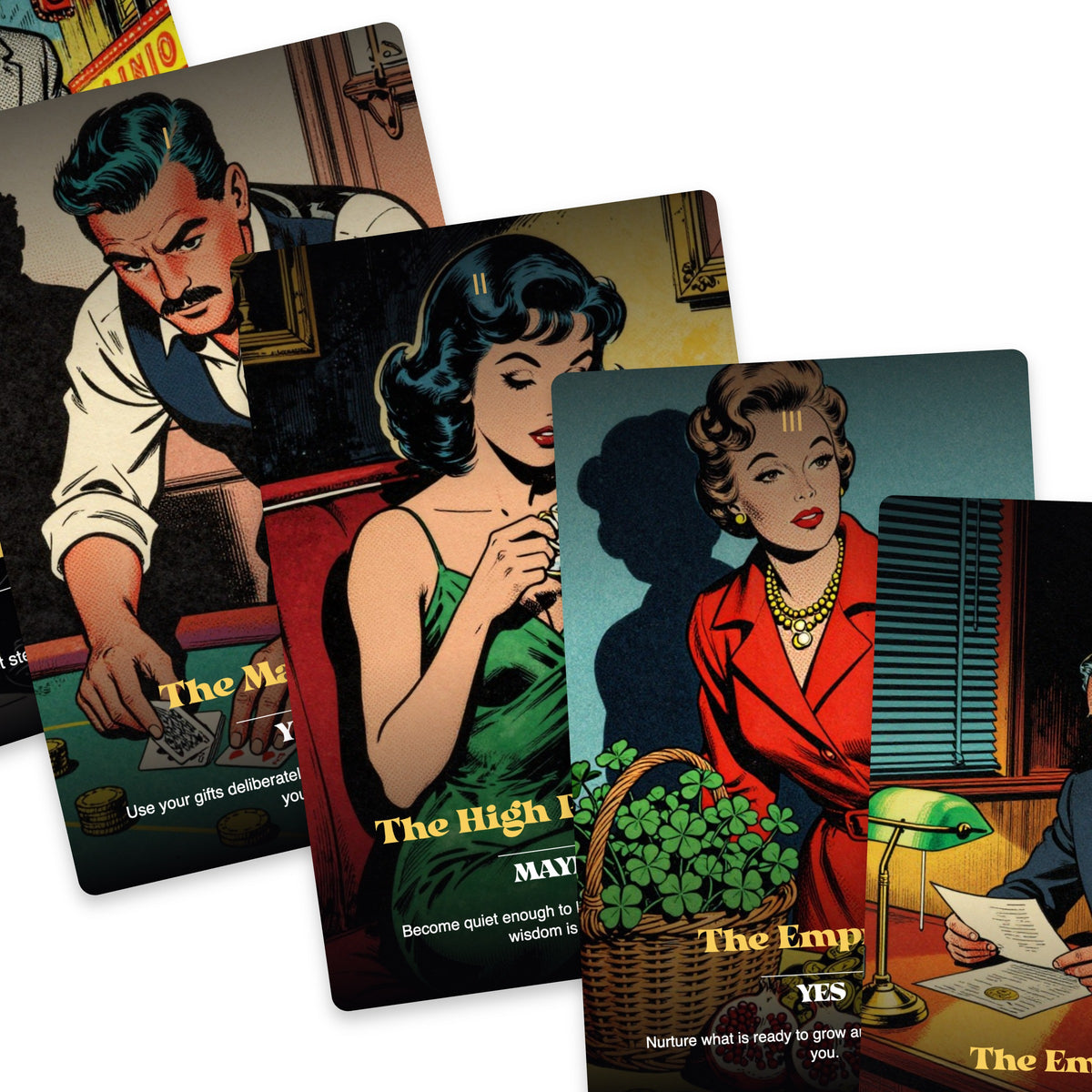 Lucky You! Tarot — arrangement 8