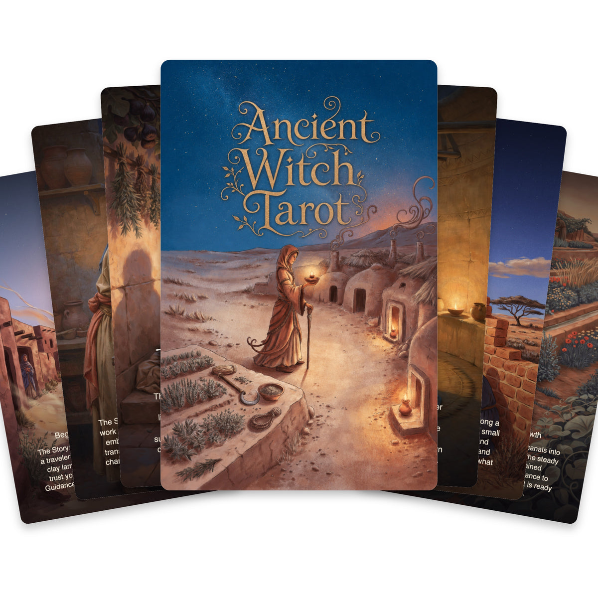 Ancient Witch Tarot — arrangement 1