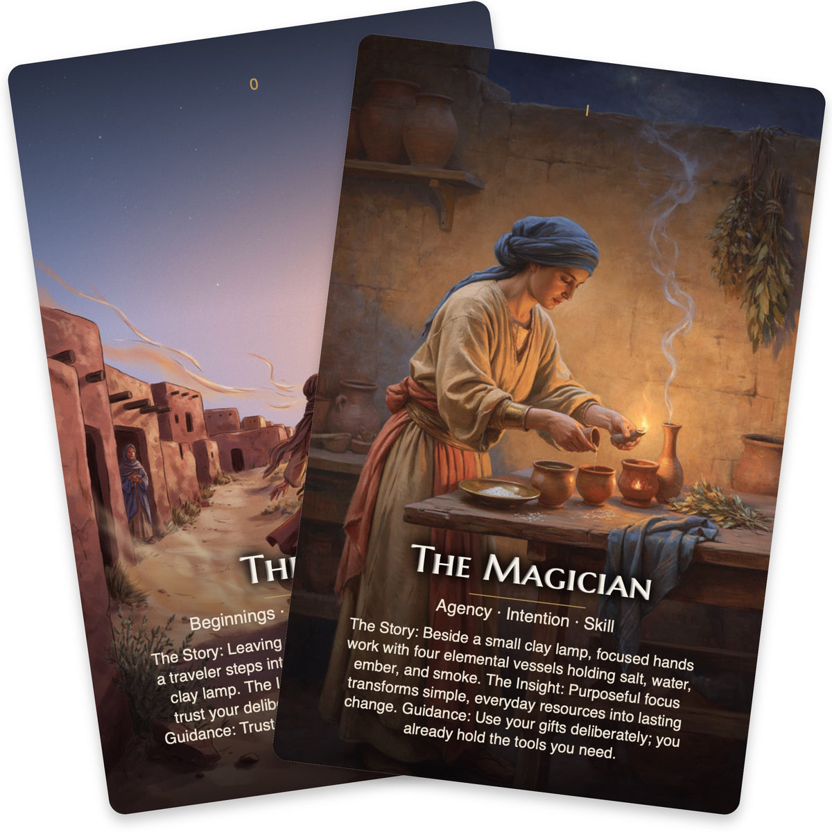 Ancient Witch Tarot — arrangement 10